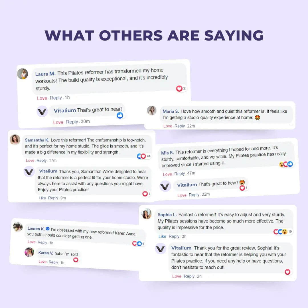 Vitalium™ - Portable Pilates Reformer Set