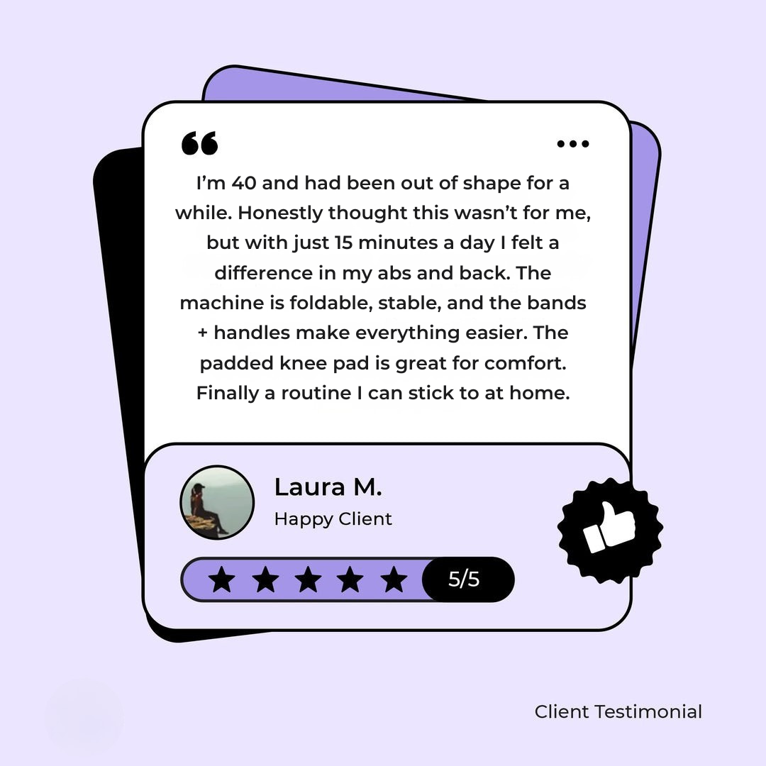 Vitalium™ - Portable Pilates Reformer Set