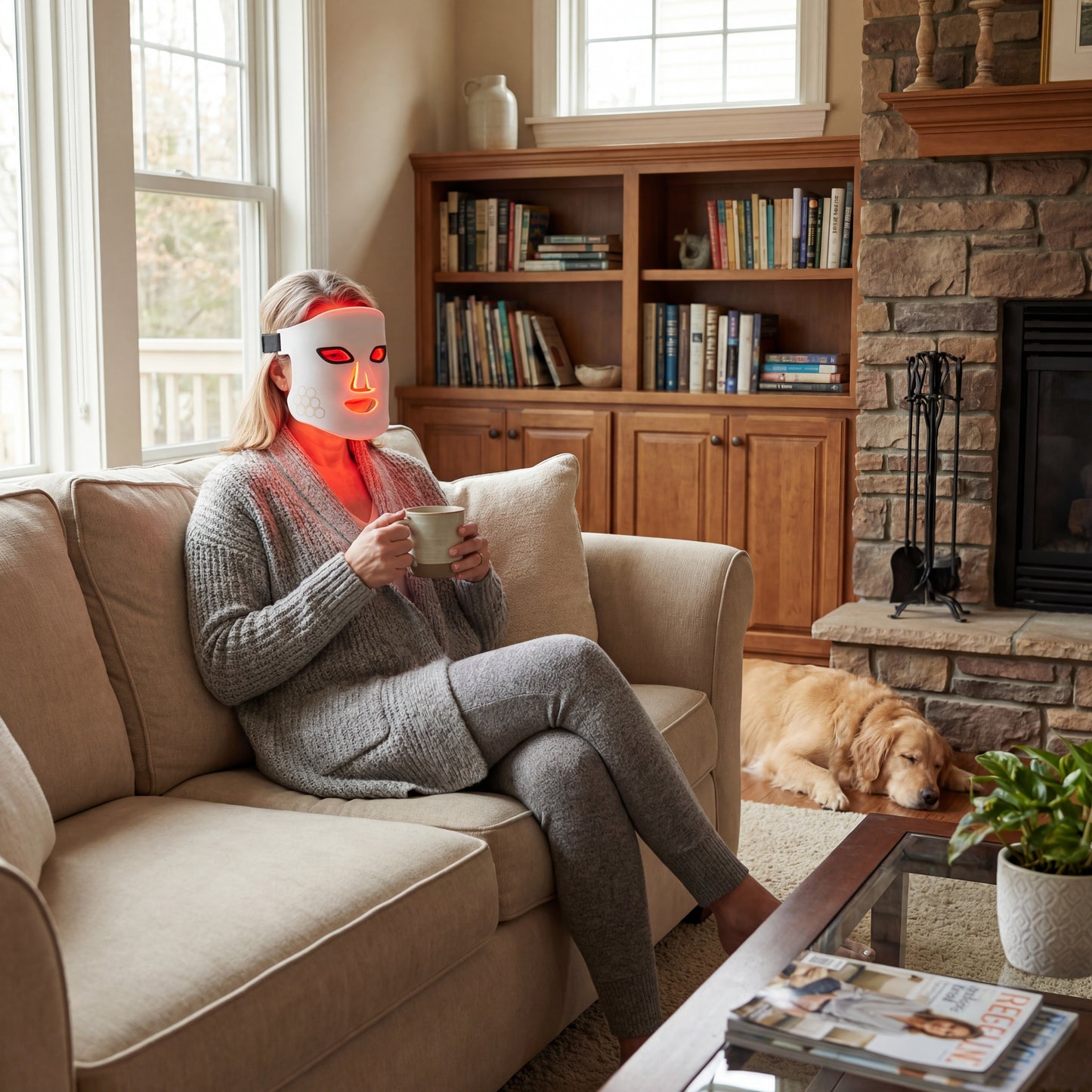 Red Light Therapy Mask